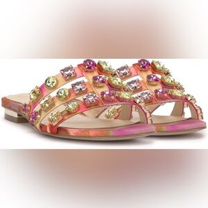 Colorful Embellished Women's Sandals